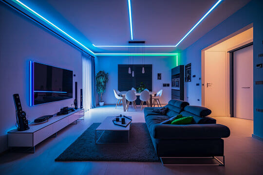 Installing LED Strip Lights