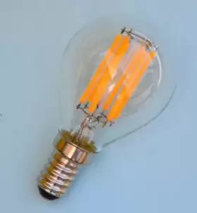 LED Filament Golf Ball 6w - E14 dimmable