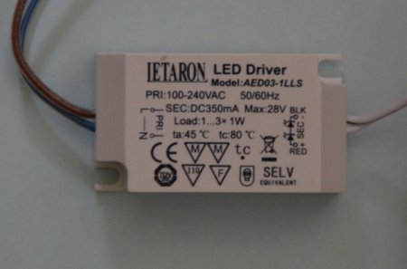 (image for) LED Cabinet Light+ Driver 3W