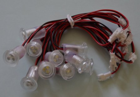 (image for) 10 x LED Plinth or Deck Light