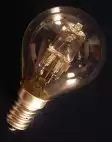 28W Dimmable G45 SES/ E14 Golf Ball Bulb
