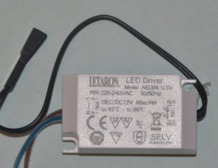 (image for) 2.4w LED Cabinet Light and IR Hand Wave sensor Kits