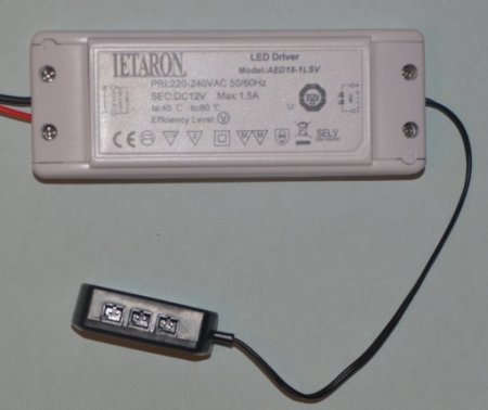 (image for) 2.4w LED Cabinet Light and IR Hand Wave sensor Kits