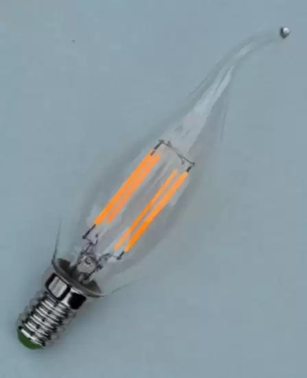 LED Candle Flame Filament Bulb 4w SES