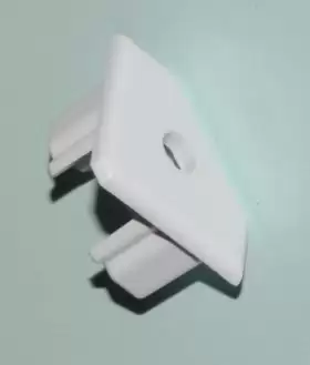 Corner Strip Channel End Cap with hole