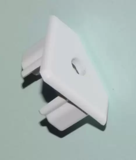 Corner Strip Channel End Cap with hole