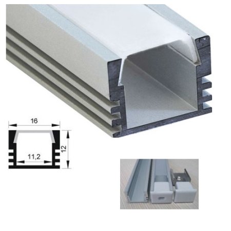 (image for) LED Aluminium Strip Channel- Deep