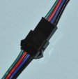 (image for) LED Connector RGB - Twin plugged
