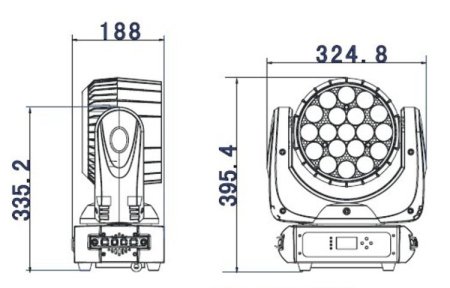 (image for) Moving Head RGBW 280 watt