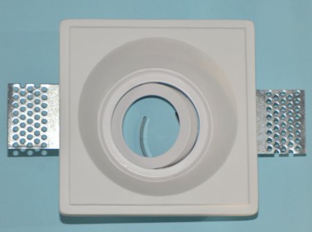 (image for) Plaster Downlight Single Square Recessed SD0022
