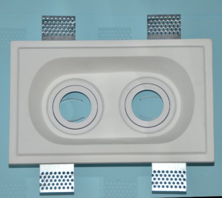 (image for) Plaster Downlight Twin Recessed B836