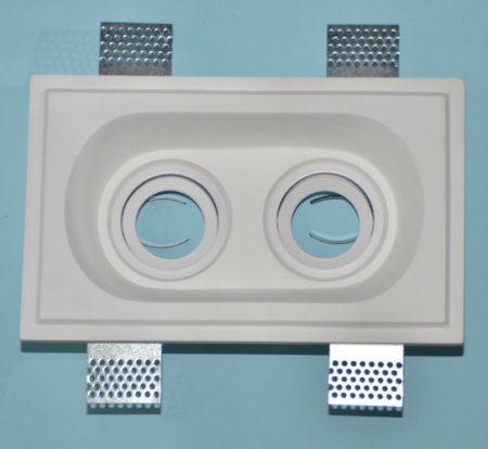 (image for) Plaster Downlight Twin Recessed B836
