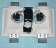 (image for) Plaster Downlight Twin Recessed B836