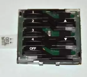 Seven button programmable module RNC-070