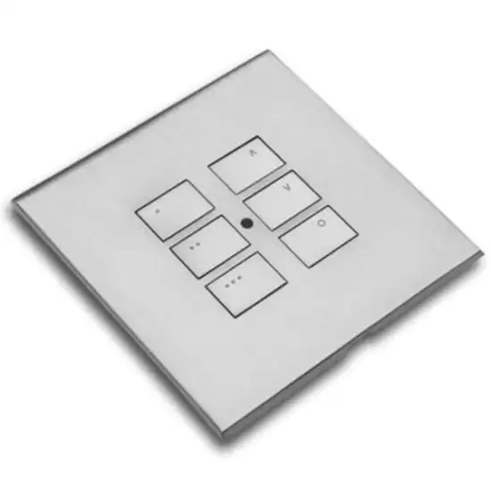 Wireless EOS plate Satin Chrome- RP-EOS-60-SC