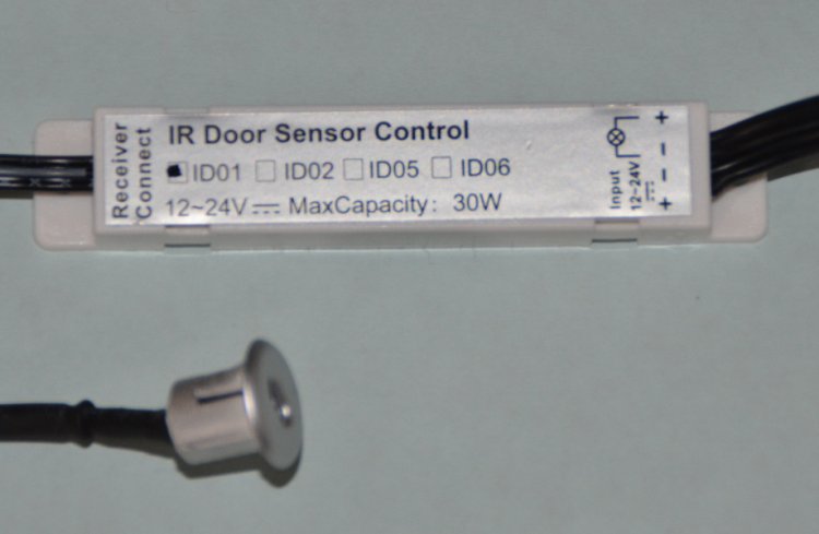 (image for) IR Door Sensor - Recessed
