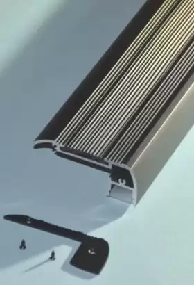 Aluminium Stair Profile Downlit - 2.5m