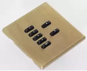 Heritage Wireless Cover plate Antique Brass - RLH-070-AB