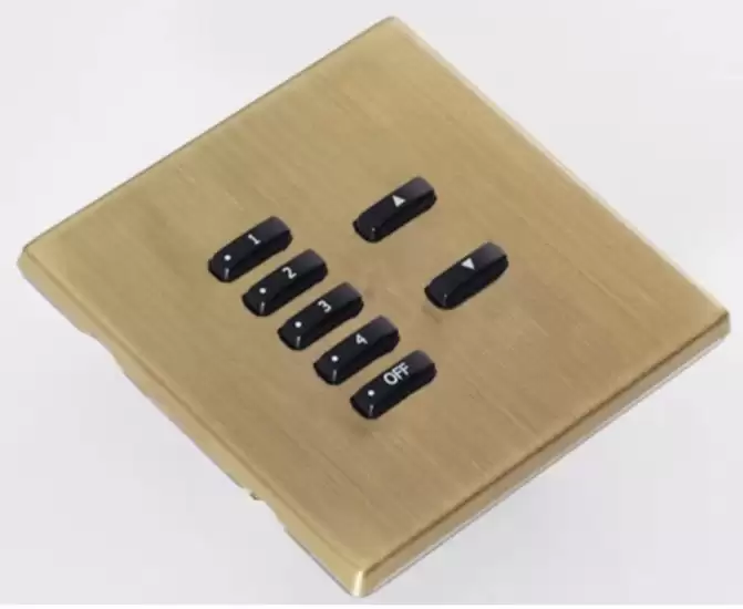 Heritage Wireless Cover plate Antique Brass - RLH-070-AB