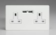 (image for) Varilight 2G USB + Unswitched Socket XDQ5U2WS