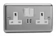 Varilight 2G USB Socket XS5U2SW